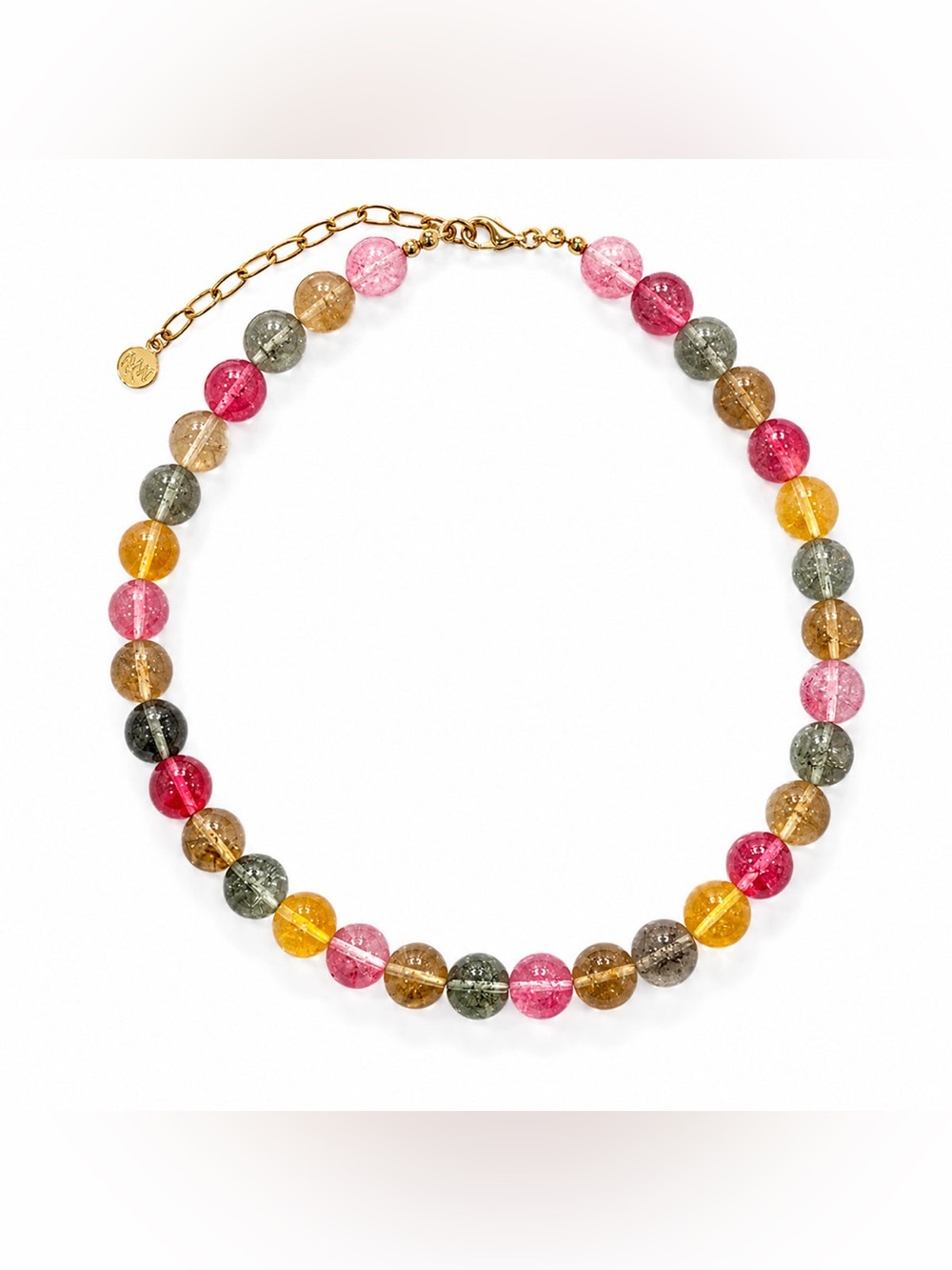 Mayamar Summer Bloom Agate Necklace NWT